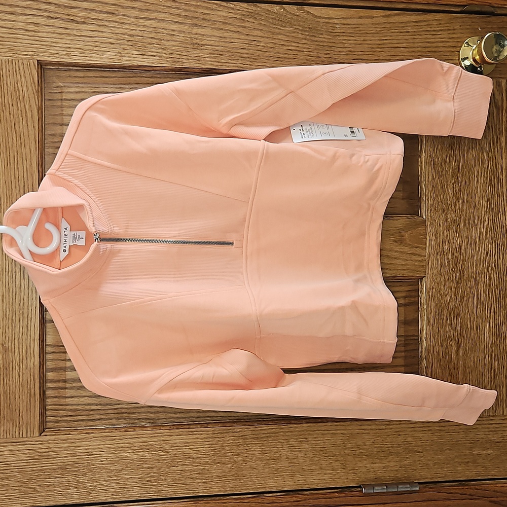 Athleta Seasoft Rib 1/4 Zip Popover